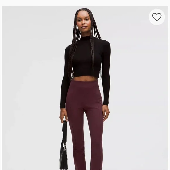 NWT ♥️Lululemon Stretch Knit HR Pull-On Pant - Picture 2 of 8